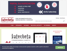 Tablet Screenshot of katecheta.pl